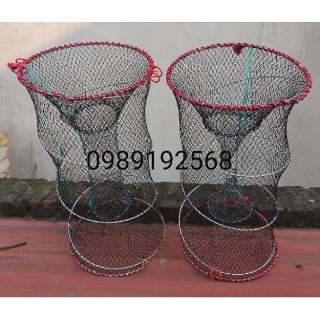 Lồng lò so ,hay rọ bắt cua,cá,lươn ,chạch ,ba ba ,rắn chiều dài 60cm ,đường kính 30cm