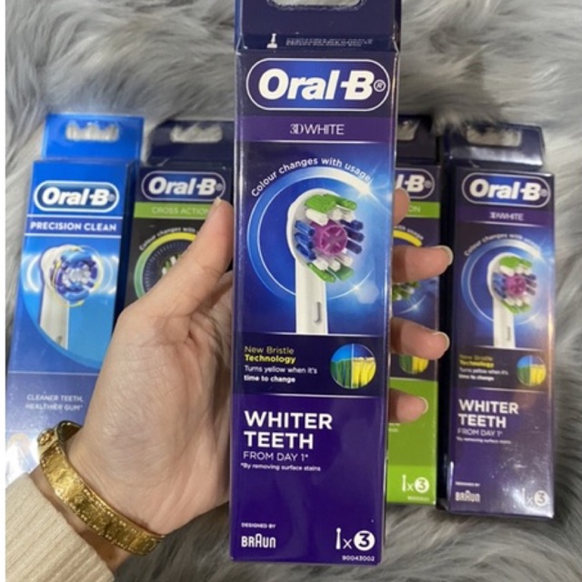 Set 3 Đầu Bàn Chải Điện Oral-B