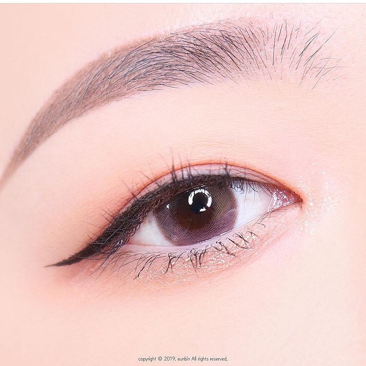 [Lens 1 Ngày] Áp Tròng LIGHLY MELLOW PINK - LENS TOWN KOREA Lens Ẩm Cao Giãn Nhẹ Tông Tây, Phù Hợp Cho Mắt Nhạy Cảm