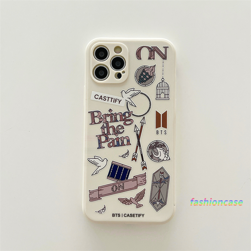 Cartoon Drawing Casing Samsung A12 A32 A52 A72 A02S A50 A10S J7 Prime A51 J2 Prime A10 A125 A30 A50S A30S A20 M40S M10 M10S A205 M02S A025 F02S A305 Grand Prime Plus Camera Lens Protection Case Soft TPU Cover