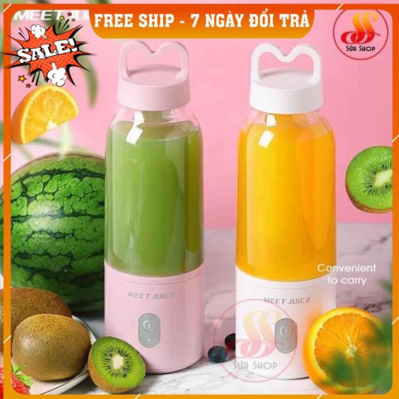 [FREESHIP TOÀN QUỐC] MÁY SAY SINH TỐ MINI CẦM TAY MEET JUICE