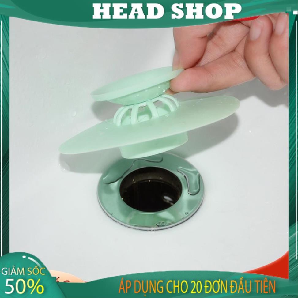 Chặn Rác Bồn Rửa Bát Bồn Rửa Mặt Bật Mở Thông Minh Ngăn Mùi Bồn Tắm B040 HEADSHOP