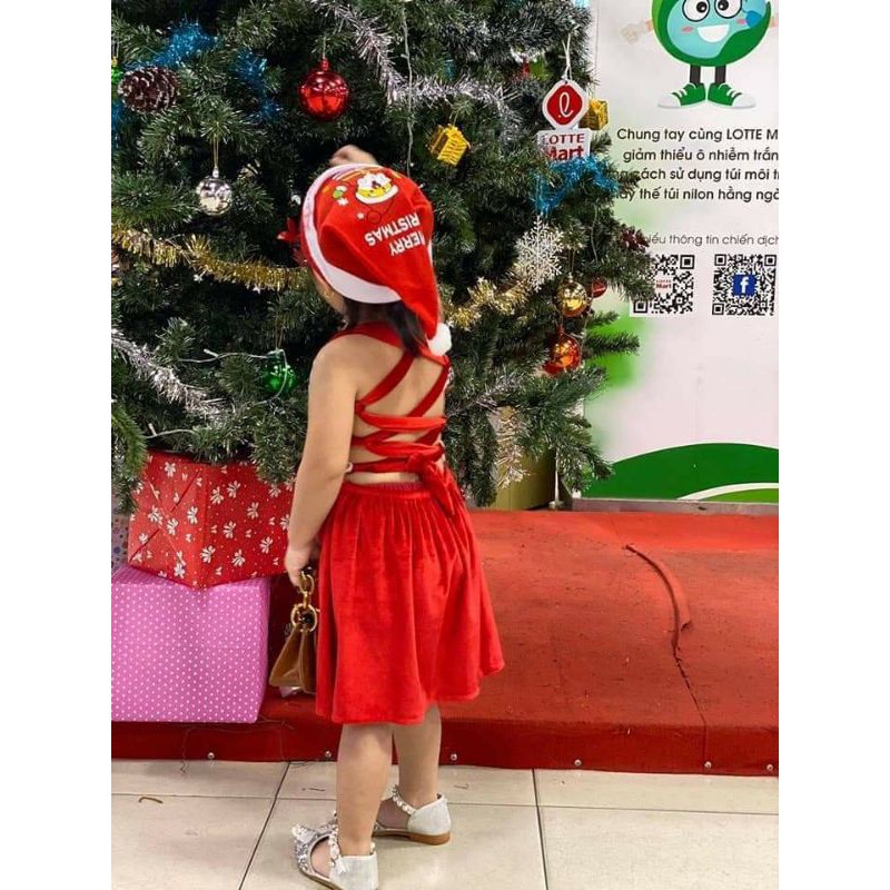 Đầm noel cho bé gái