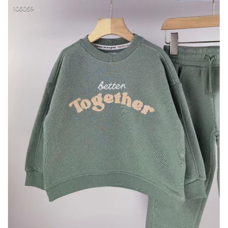 Bộ quần áo nỉ bông