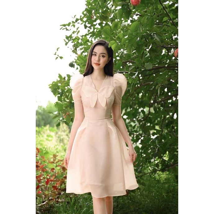 Váy dự tiệc siêu sang chảnh_Hàng cao cấp loại 1_ Mặc đi chơi, đi làm siêu xinh