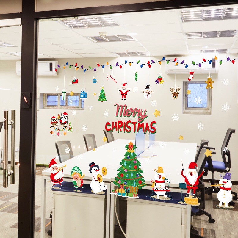 Decal trang trí Noel - Giao hưởng giáng sinh mới