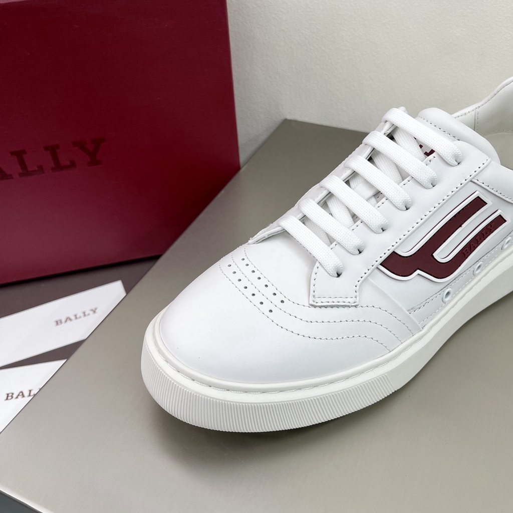 Giày thể thao da thật thời trang nam cao cấp Bally sành điệu, thanh lịch và năng động