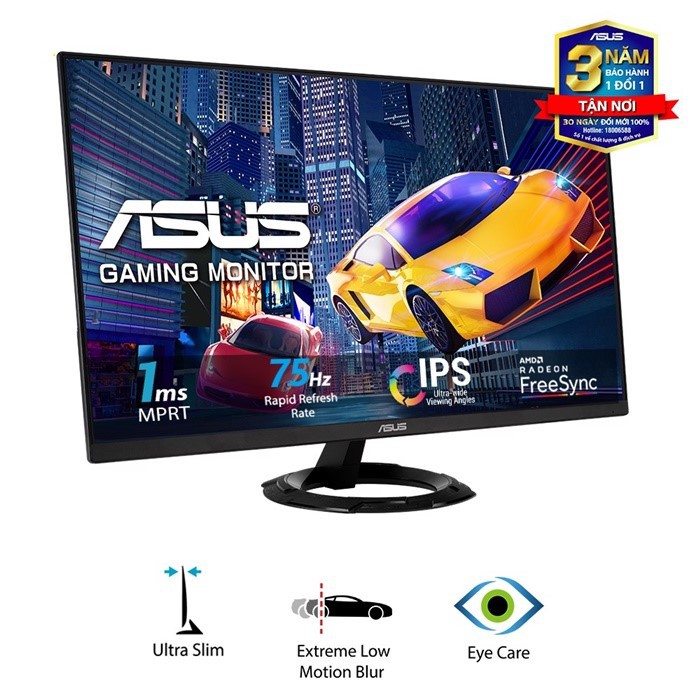 Màn hình Asus VZ279HEG1R (27inch/FHD/IPS/75Hz/1ms/250nits/HDMI+DSub/FreeSync) - Hàng Chính Hãng | BigBuy360 - bigbuy360.vn