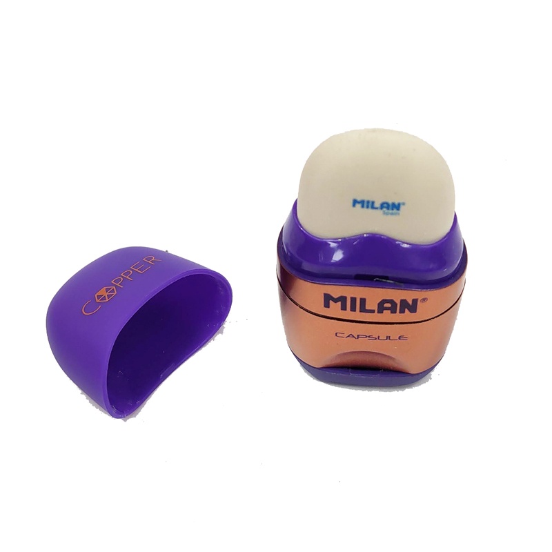 Bộ Gôm Chuốt Capsule Copper - Milan 4717112 - Màu Tím