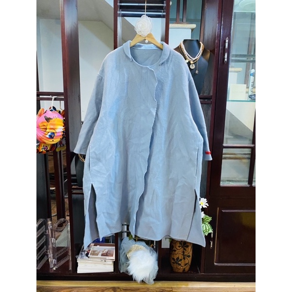 Siêu phẩm áo dạ dáng dài ép lông cừu 1 lớp,dạ 2 lớp