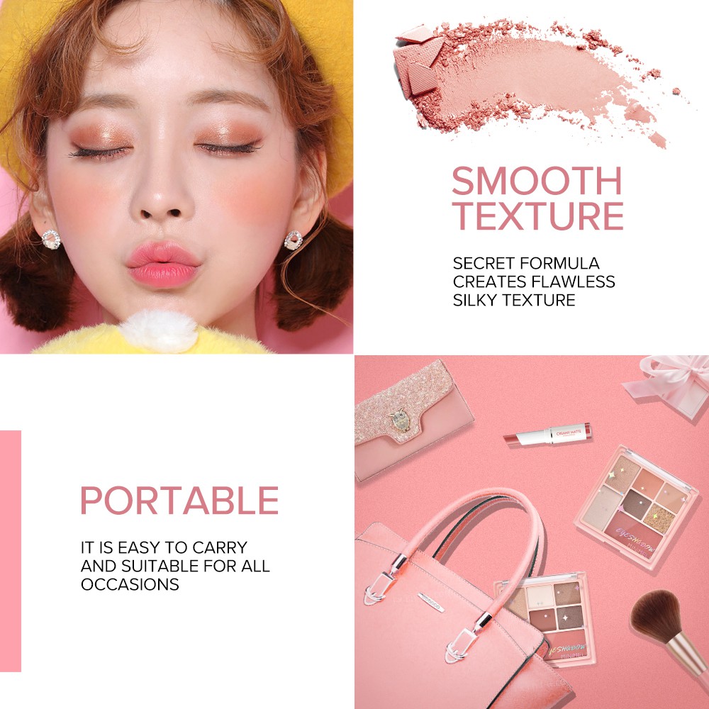 Bảng phấn mắt SACE LADY màu lì đậm thời trang 13g | BigBuy360 - bigbuy360.vn