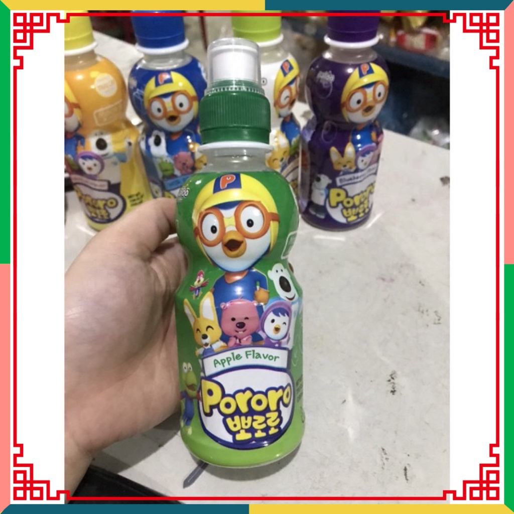 HOT LIKE Nước hoa quả PORORO korea - 6 vị 235ml