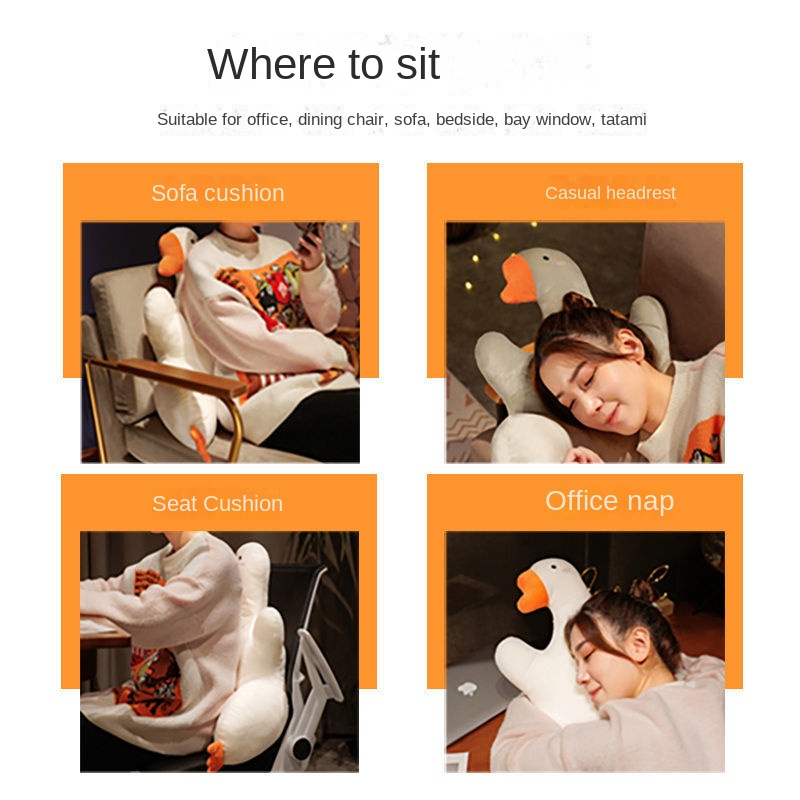 Gối Tựa Lưng Lót Ghế Ngồi Văn Phòng/Xe Hơi Tiện Dụng