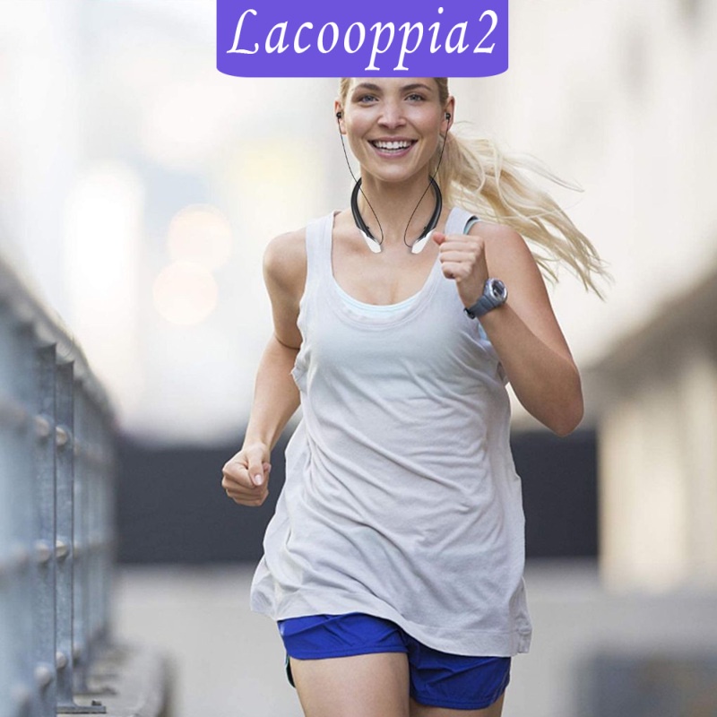 [LACOOPPIA2] Wireless Headphones Headsets Earphone Neckband Headsets w/Mic Sports