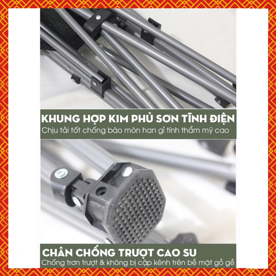 Ghế Xếp Thư Giãn 𝐅𝐑𝐄𝐄𝐒𝐇𝐈𝐏 Ghế Gấp Gọn Tiện Lợi Thích Hợp Ngủ Trưa Văn Phòng, Đi Phượt, Du Lịch