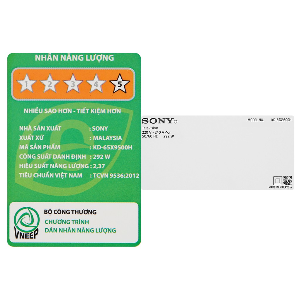 Android Tivi Sony 4K 65 inch KD-65X9500H | BigBuy360 - bigbuy360.vn