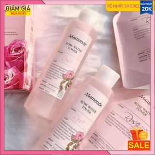 Nước hoa hồng  Mamonde Rose Water Toner cung cấp độ ẩm 250ml