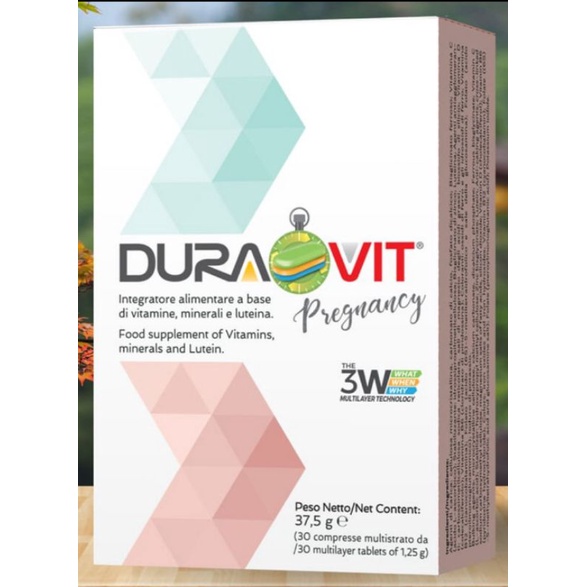 Duravit Pregnancy bổ sung sắt, vitamin cho phụ nữ trước, trong, sau khi sinh