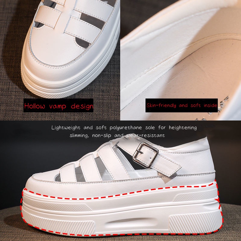 Sandal Đế Xuồng Thiết Kế Mới Thời Trang 2022 Dành Cho Nữ / Size 35-40