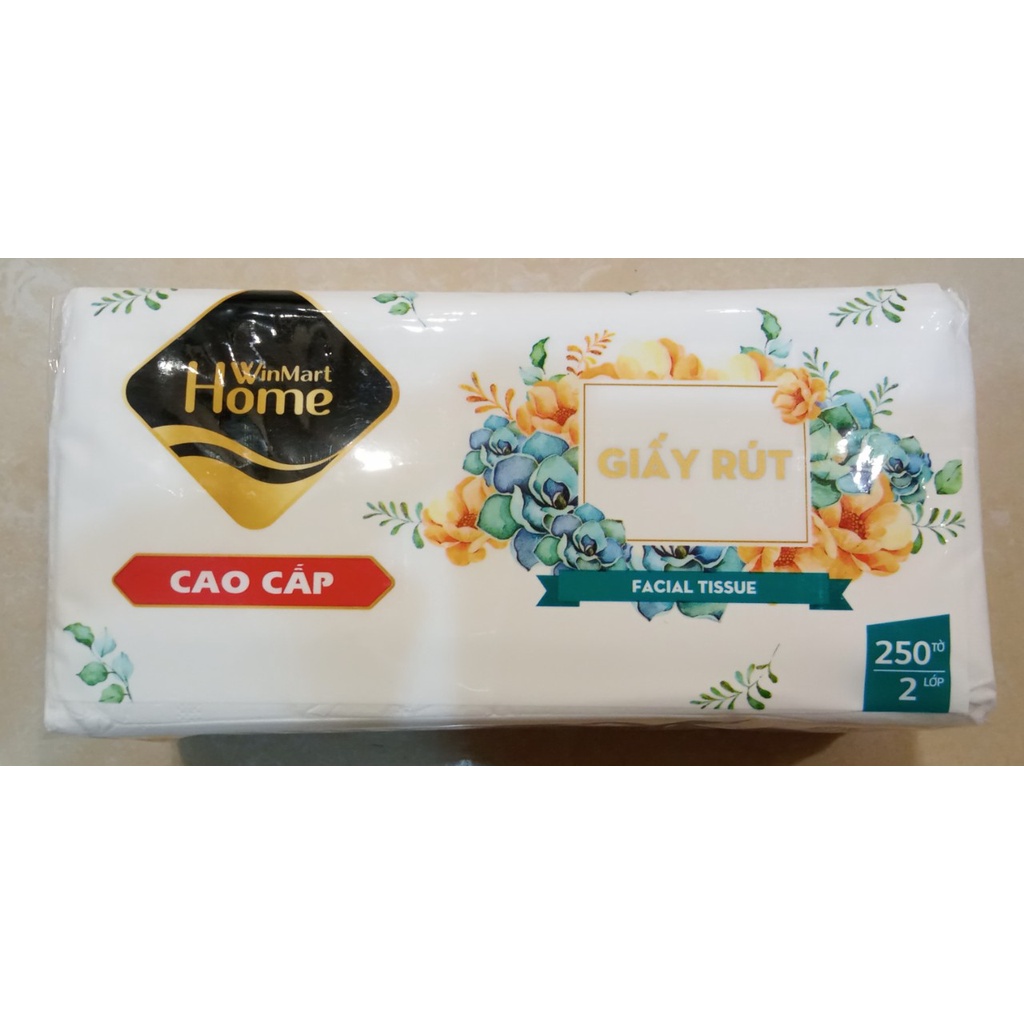 KHĂN GIẤY DẠNG RÚT WINMART HOME 180/250 tờ