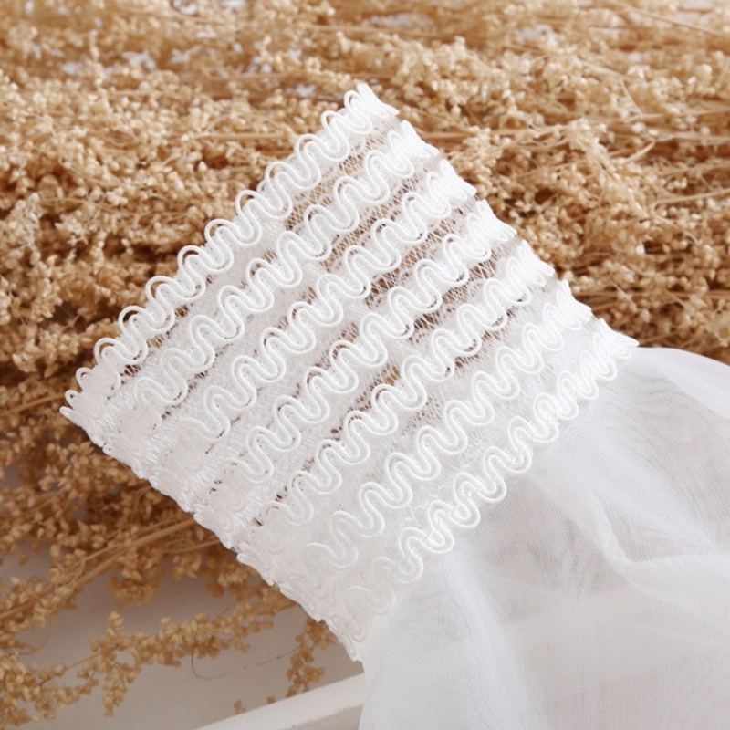 Ống Tay Áo Giả Nhún Bèo Đính Ngọc Trai Giữ Ấm Thời Trang Cho Nữ