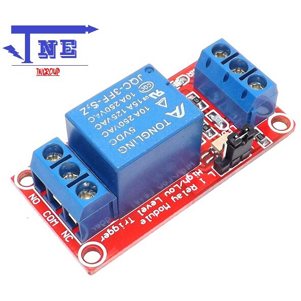 Module Relay 1 kênh 5V 12V có Opto cách ly