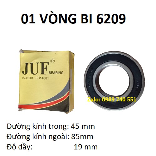 01 Vòng bi 6209 JUF