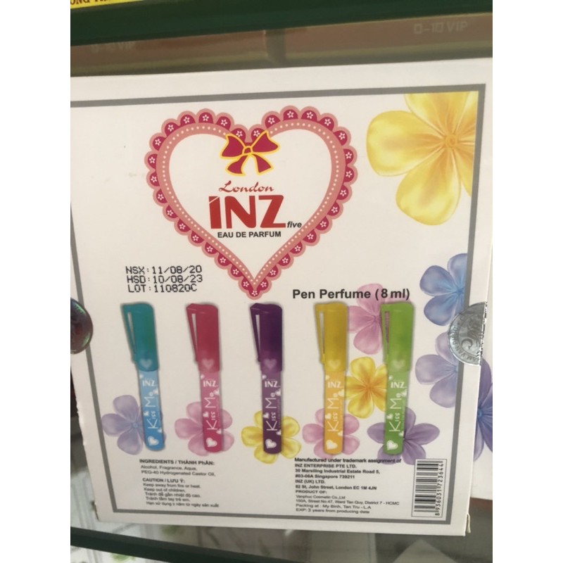 Bộ 5 chai nước hoa nữ fantasy french | Thế Giới Skin Care