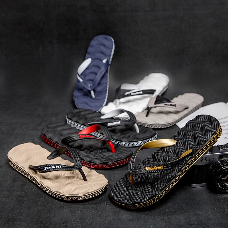 Dép Xỏ Ngón Đi Biển Chống Trượt Thoải Mái 7 Màu Thời Trang Mùa Hè Cho Nam