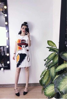 Váy xuông 3D nhiều hình