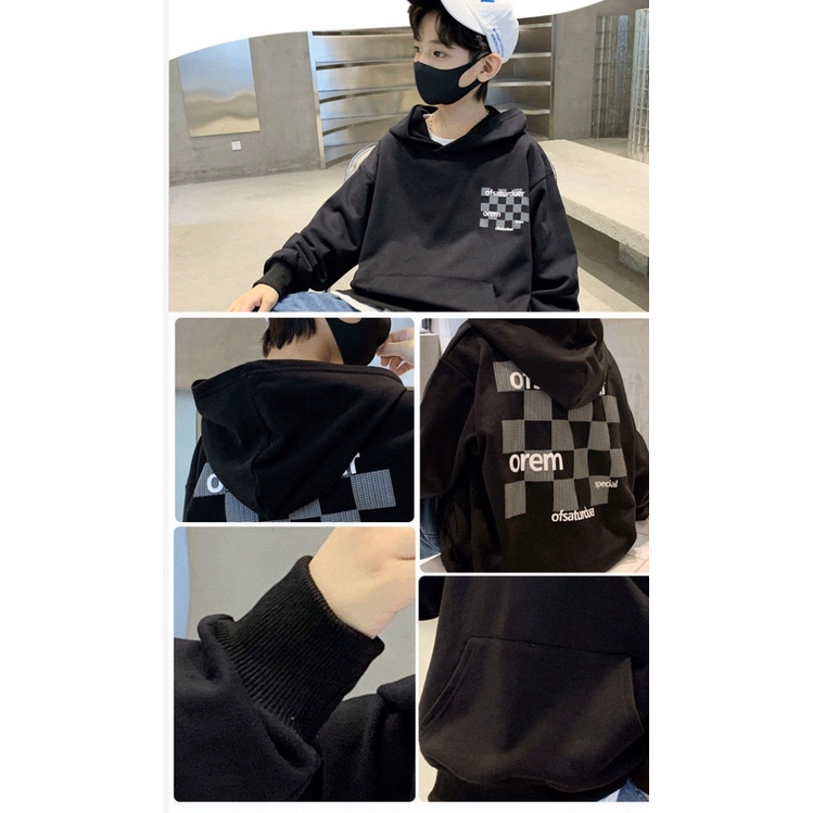 Áo Hoodie Thời Trang Xuân Thu Phong Cách Mới 2022 Cho Bé Trai