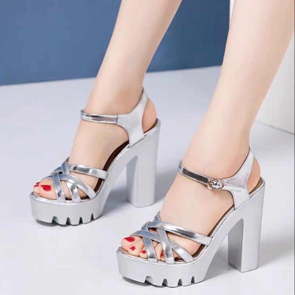 GIÀY SANDAL ĐẾ CAO QUAI ĐAN CHÉO 10 PHÂN SIÊU HOTTT✨✨✨