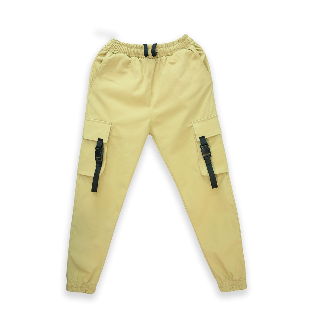 Quần CARGO PANT nam chất kaki phối túi hộp phong cách street wear