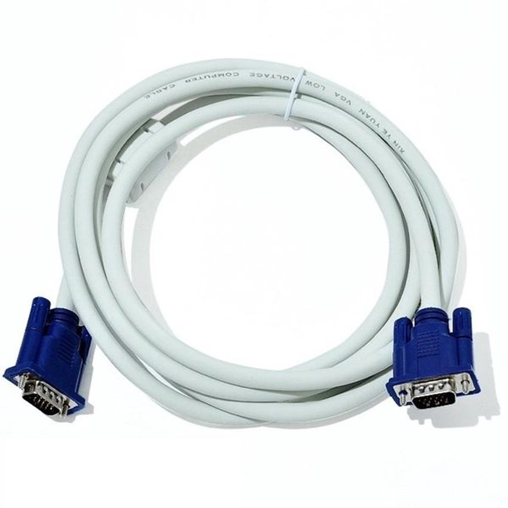 Dây cáp Vga Trắng 3m