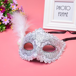 Mặt Nạ Hóa Trang Halloween Hình Công Chúa Sơn Màu