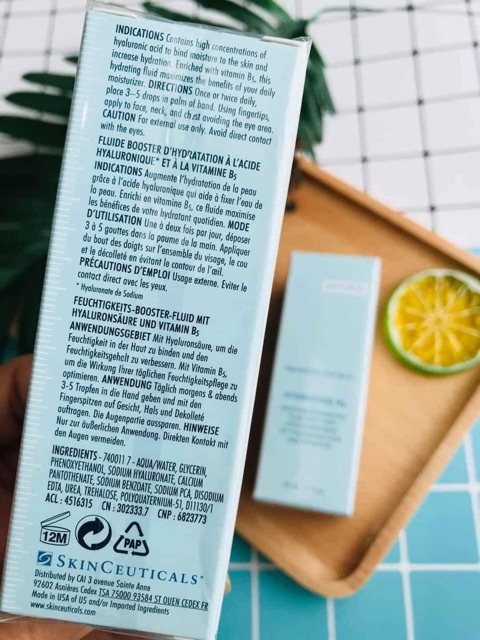 Tinh chất serum phục hồi da b5 skinceuticals bản mỹ/ pháp auth