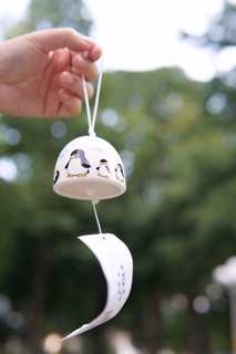 Chuông gió Nhật Bản bằng gốm