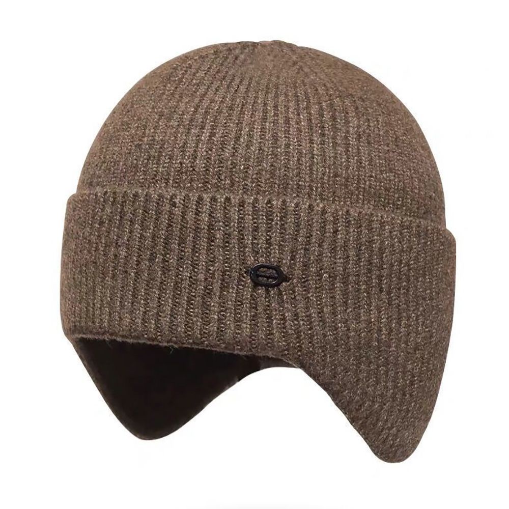 Mũ len trùm tai giữ ấm mùa đông thời trang dễ thương cho nam và nữ