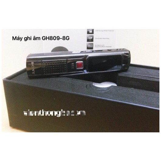 Máy ghi âm gh809 – 8G