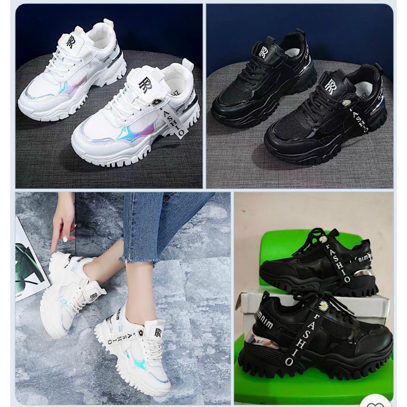 Giày thể thao miumiu hoa cúc fullbox mới có video và ảnh thật