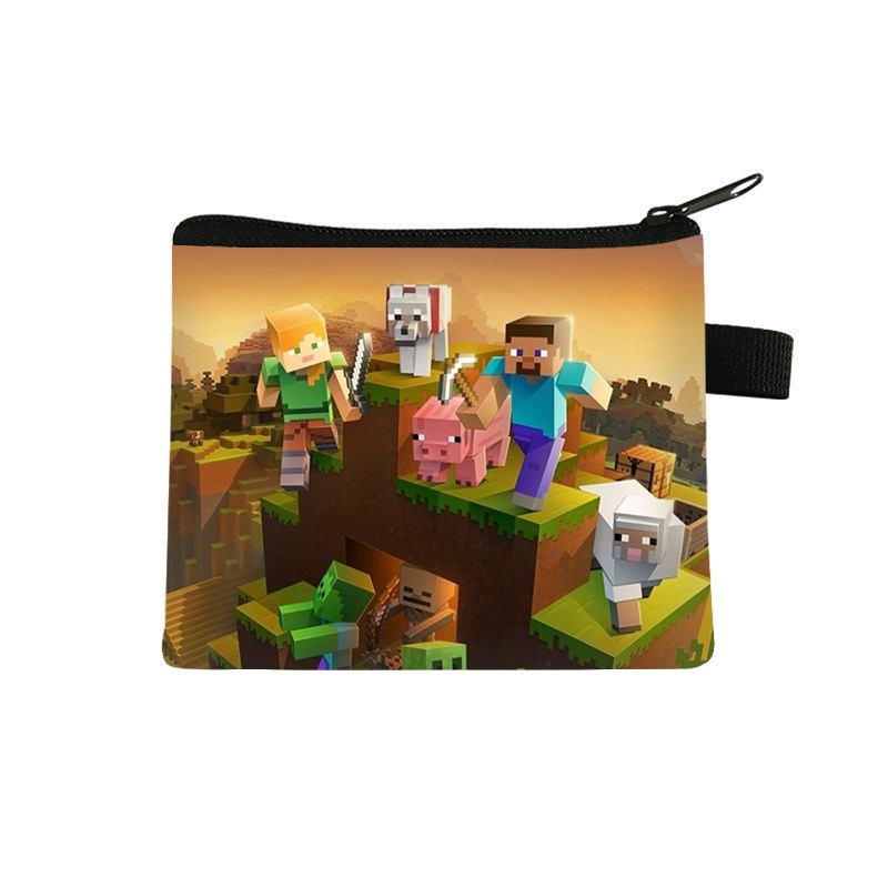 Ví Đựng Tiền Xu 13.5 * 11cm In Họa Tiết Hoạt Hình Dễ Thương Cho Bé