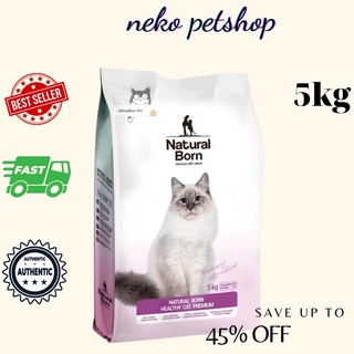 Hạt Natural Born cho mèo mọi lứa tuổi 5kg