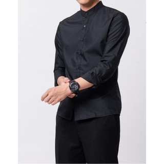 Áo Sơ Mi Nam Cổ Trụ