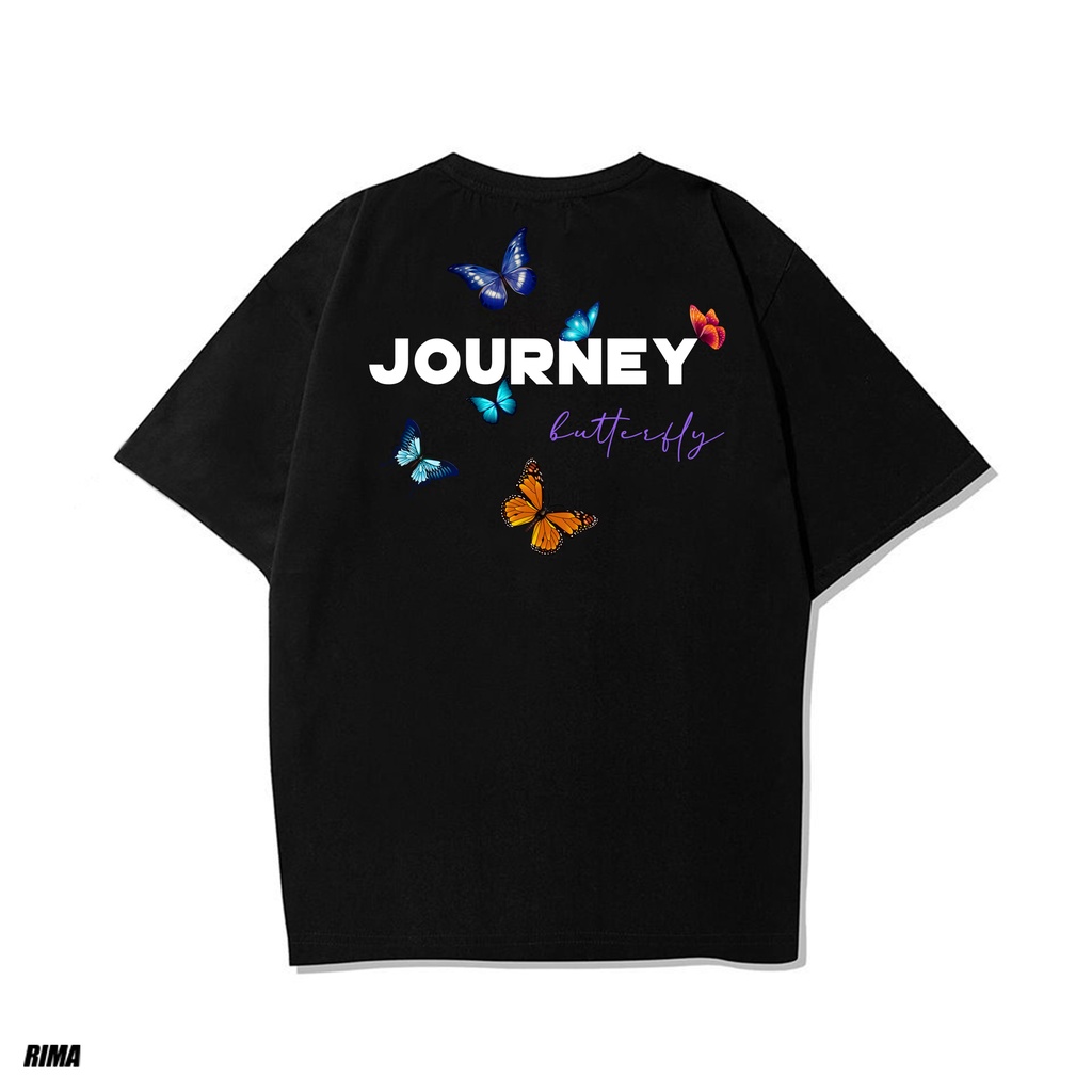Áo Thun Tay Lở BUTTERFLY Phông Rộng Nam Nữ Unisex Cotton Cao Cấp Đẹp Ngắn Freesize Hình Màu Trắng Đen Xanh Họa Tiết RIMA | BigBuy360 - bigbuy360.vn