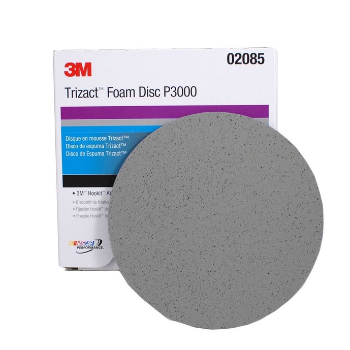 Giấy nhám đĩa 6in siêu mịn Trizact Foam Disc P5000 30662 152mm