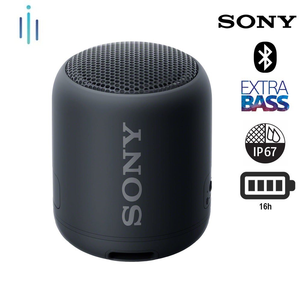 Loa Sony Extra Bass SRS-XB12 Bluetooth (Đen) - Chính hãng