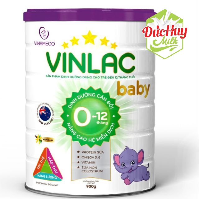 Sữa bột Vinlac Baby Lon 400_900g_Duchuymilk