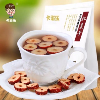 Táo đỏ Tân Cương cắt lát sấy khô, táo pha trà,  đóng gói 250g  100% date mới