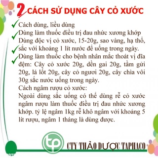 Cỏ xước khô túi lớn loại 1kg - Hàng khô sạch thơm ngon và bổ dưỡng