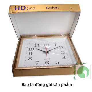 ĐỒNG HỒ TREO TƯỜNG NDHQL-HD21